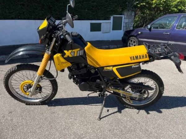 Yamaha xt 350xt jaune / noire