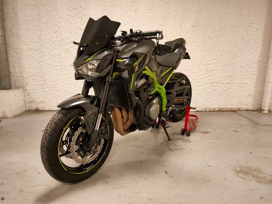 Kawasaki z900, cg a2->103ch