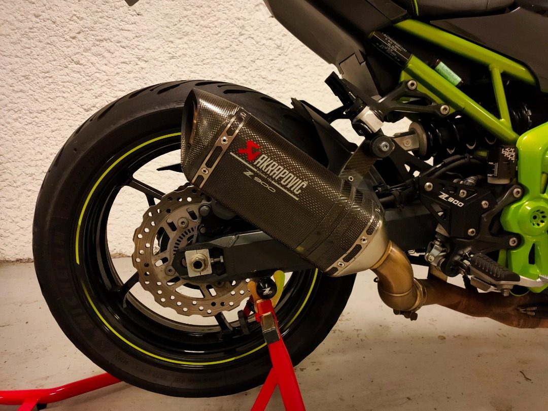 Kawasaki z900, cg a2->103ch