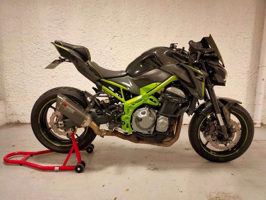 Kawasaki z900, cg a2->103ch