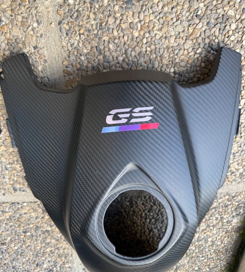 Cache réservoir carbone mat bmw r1200gs 10/12