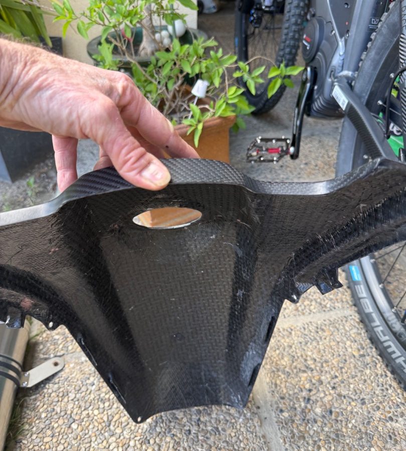 Cache réservoir carbone mat bmw r1200gs 10/12