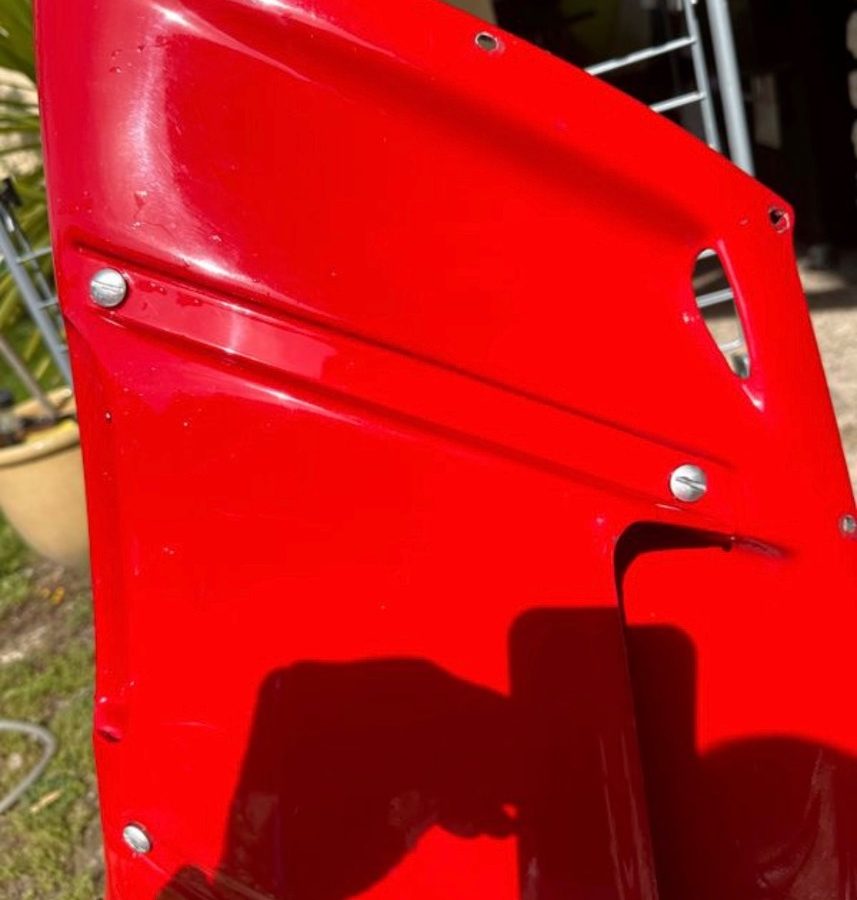 Flanc avant gauche ducati 750 paso 1987