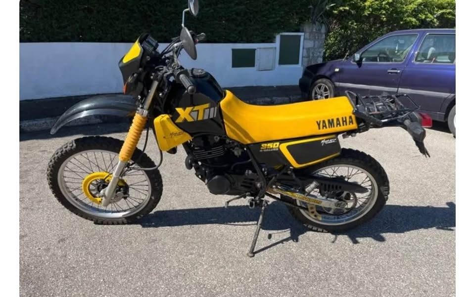 Yamaha xt 350xt jaune / noire