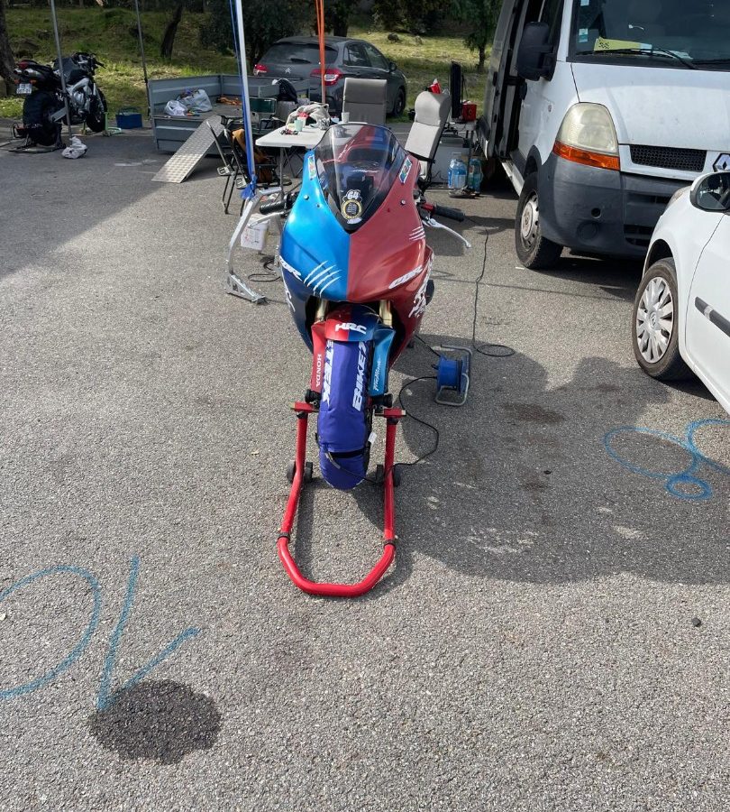 Moto de piste