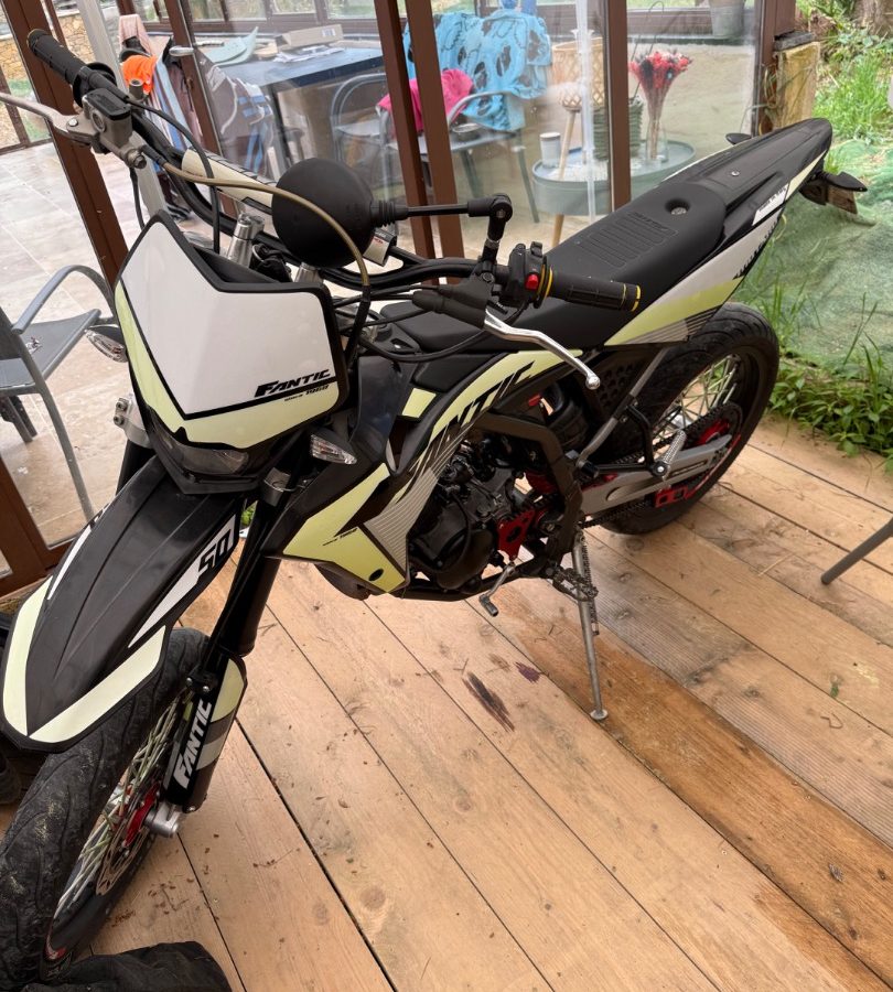 Fantic 50 motard performance