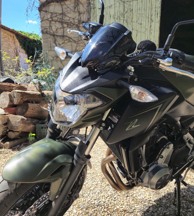 Kawasaki z650 bridée a2