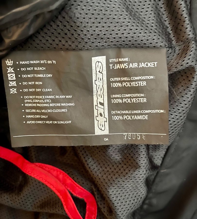Blouson alpinestars léger