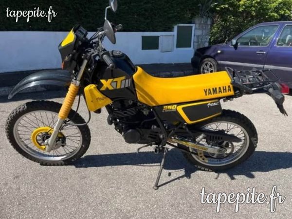 Yamaha xt 350xt jaune / noire