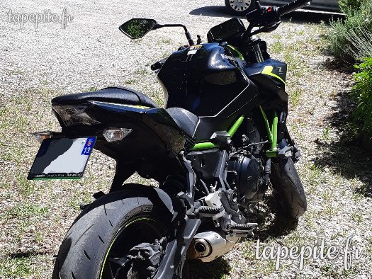Moto kawasaki z650 a2 – 2022 – 4600 km